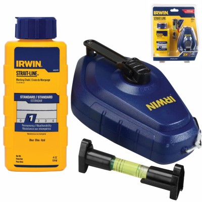 IRWIN 64494LP Zestaw sznur traserski 30m + kreda libelka