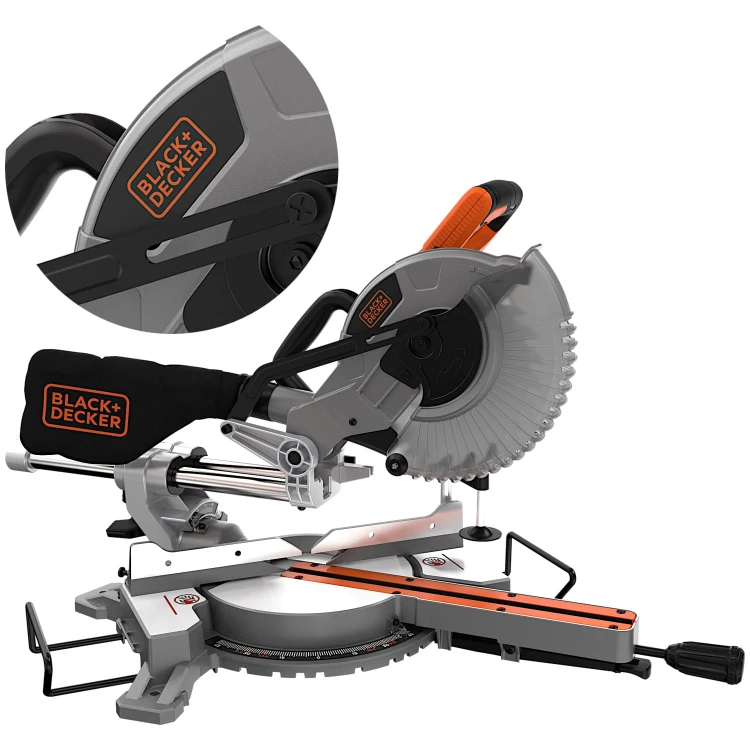 BLACK DECKER BES700 Pilarka ukosowa ukośnica 1600W 216mm