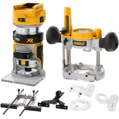 DCW604N Frezarka górnowrzecionowa 18V 8mm DEWALT