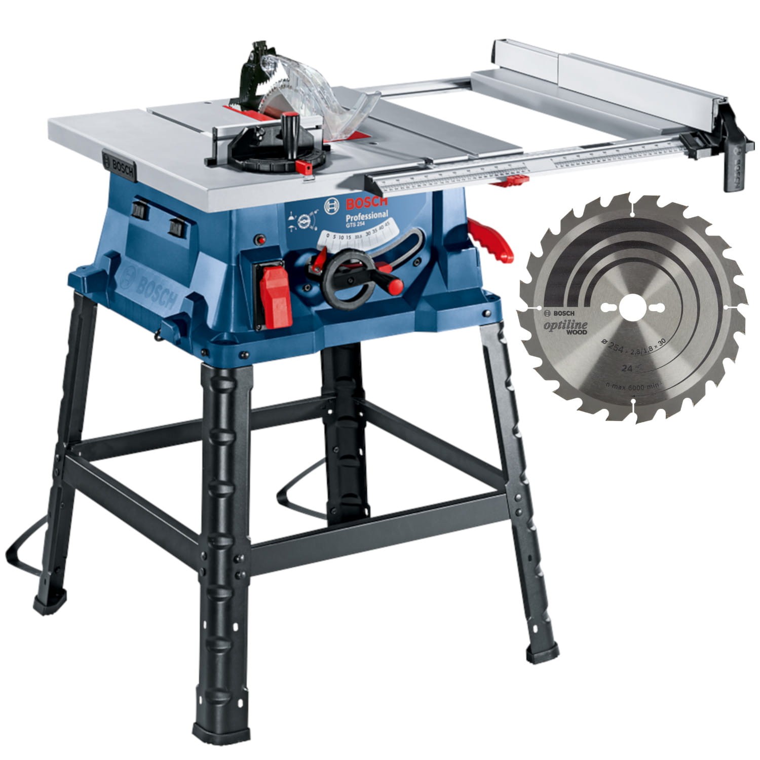 BOSCH 0601B45000 Pilarka stołowa GTS 254 1800W 254mm