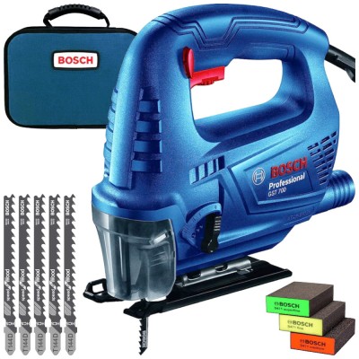 BOSCH Wyrzynarka 500W GST 700 + akcesoria
