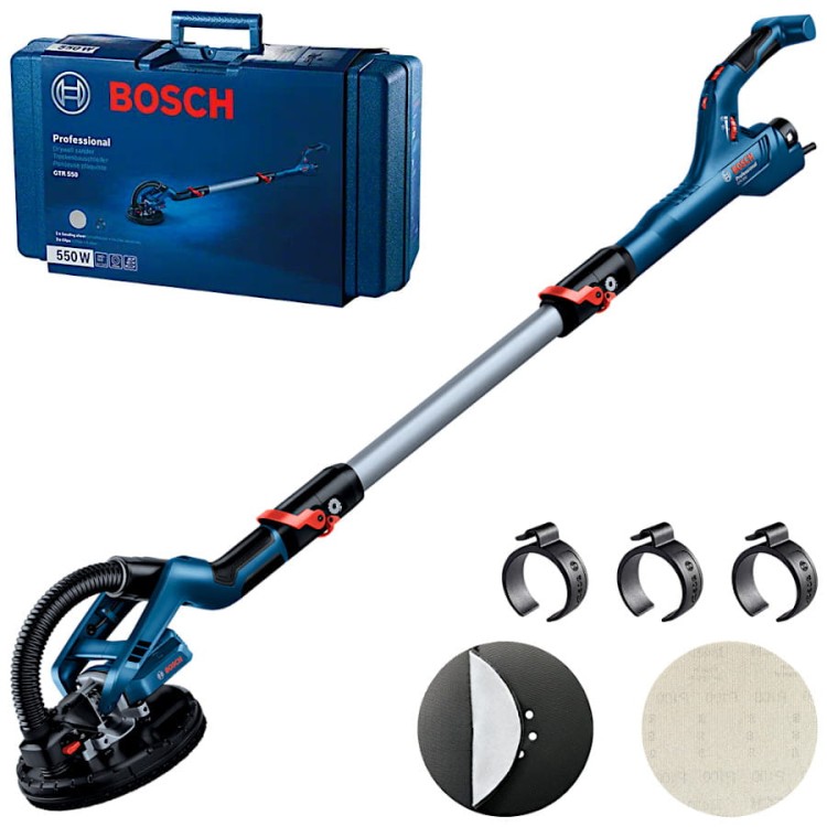 BOSCH 06017D4020 Szlifierka do gipsu żyrafa GTR 550 550W