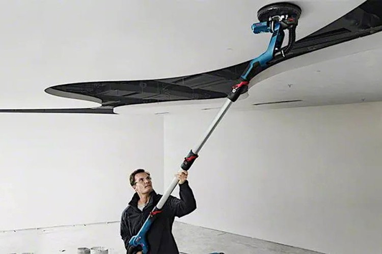 Zastosowanie szlifierka do gipsu BOSCH GTR 550