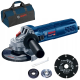 BOSCH GWS 9-125 S Szlifierka kątowa 125mm 900W + tarcza multi + torba