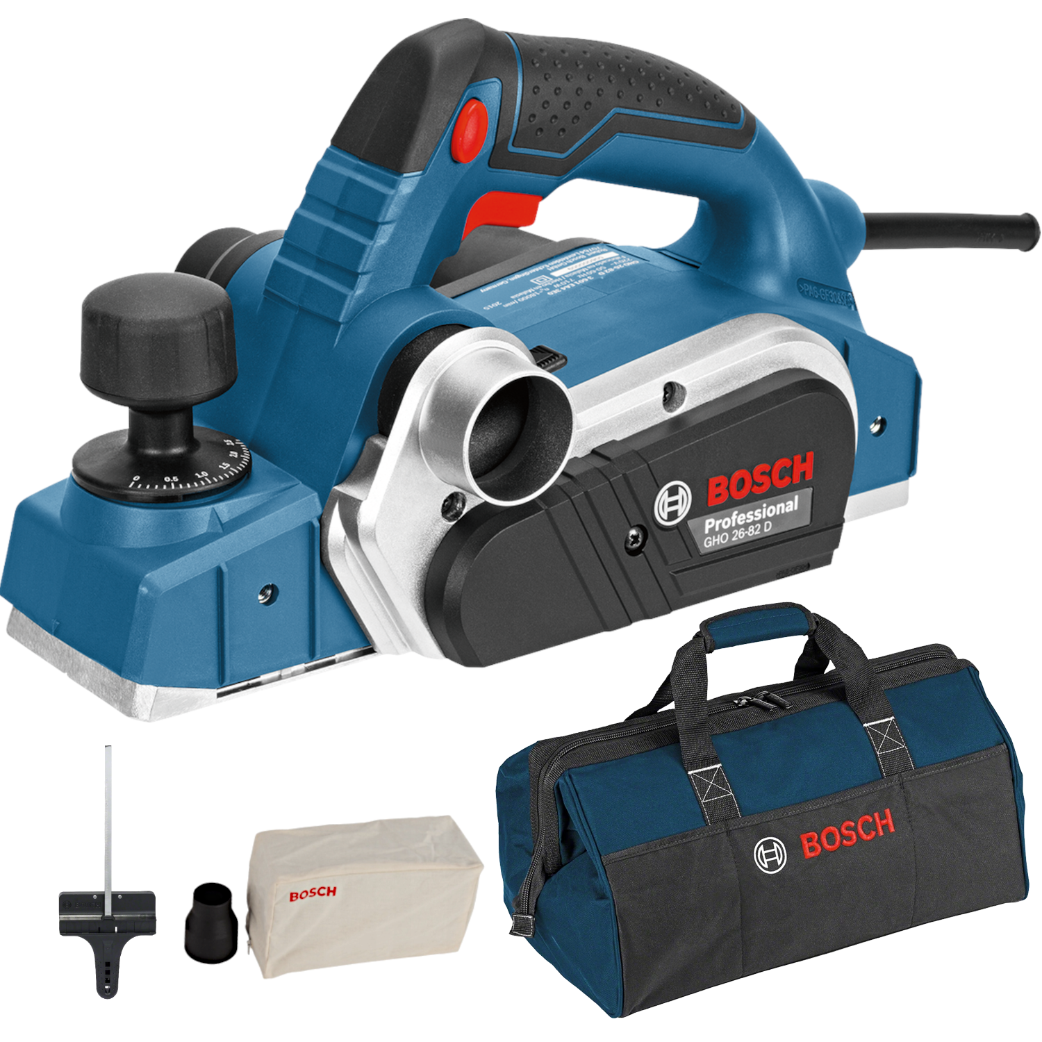 BOSCH GHO 26-82 D Strug elektryczny 710W + Torba