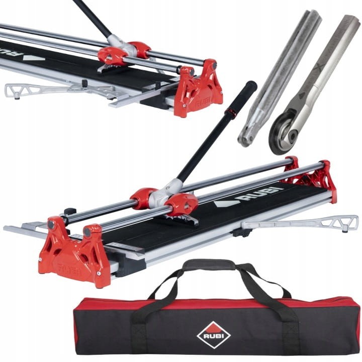 RUBI 26963 Przecinarka ręczna HIT-850 N do glazury 85cm + Nóż 8mm Silver RUBI 01958 + torba transportowa