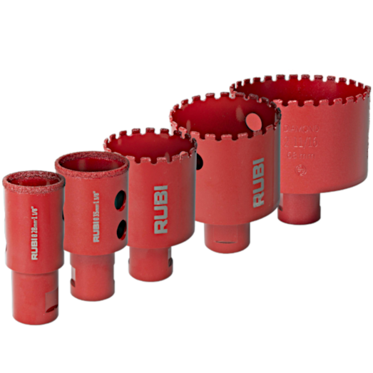 RUBI 51937 Zestaw koronek DryGres PREMIUM 5 (28,35,43,50,68mm)