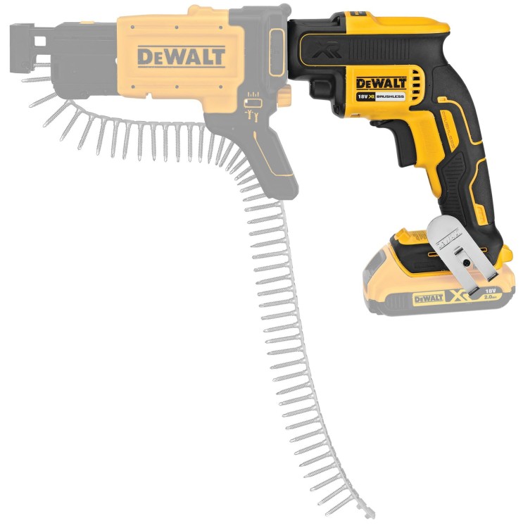 DeWalt DCF620NT wkrętarka do płyt GK 18V wersja "Body" z walizką