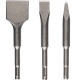 BOSCH 2608690180 Zestaw dłut krótkich do młotów SDS-Plus 3szt. do betonu