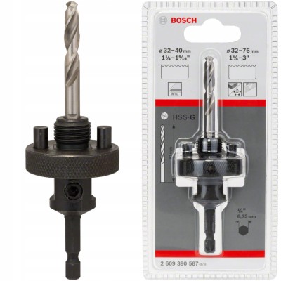 Adapter sześciokątny do wiertarko - wkrętarek obrotowych Bosch