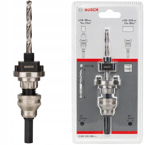 Bosch Adapter Q-lock z uchwytem heksagonalnym 14-210mm