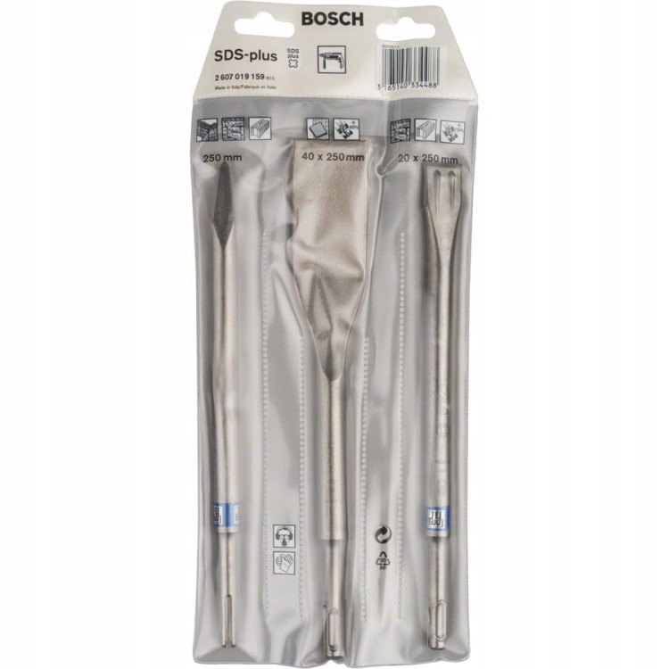 BOSCH 2607019159 Zestaw dłut krótkich