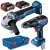 BOSCH 0615990M9K Zestaw elektronarzędzi GWS 18V-10 GSB 18V-50, 5Ah 2,0Ah XL-BOXX
