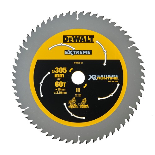 DEWALT Tarcza DT99575 do ukośnicy do drewna 305x30mm 60z