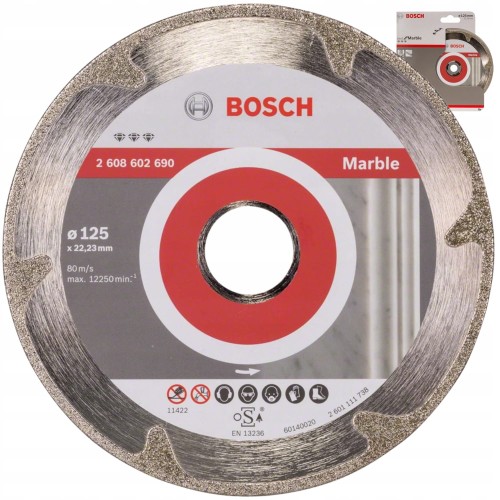 Bosch Diamentowa tarcza tnąca 125 x 22,23mm x 2,2 x 3 mm 2608602690