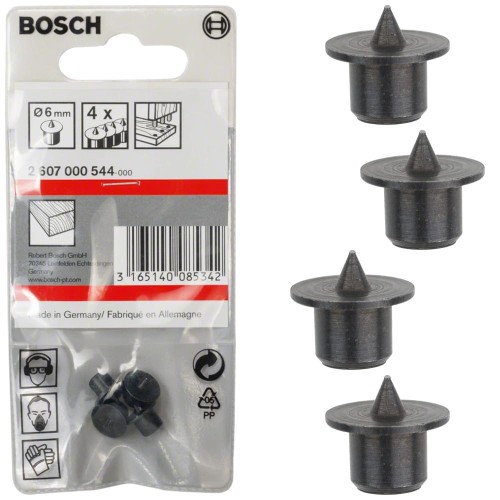 BOSCH Zestaw ustawiaczy do kołków 6mm 4szt.