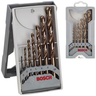 BOSCH 2608589296 Zestaw wierteł do metalu HSS Cobalt 2-10mm 7szt.