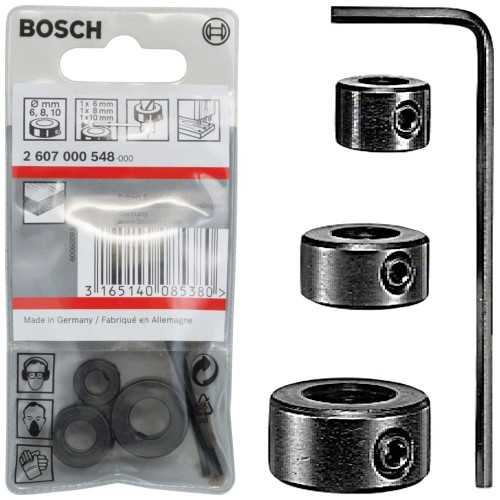 BOSCH Zestaw ograniczników zagłębienia 6-10mm 4el.
