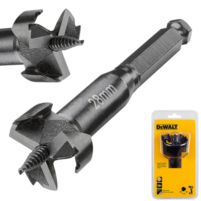DEWALT DT4576 Samowiercące wiertło puszkowe SEDNIK do drewna 28mm