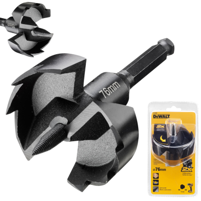 DEWALT DT4588 Samowiercące wiertło puszkowe SEDNIK do drewna 76mm