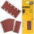 DT8621 Arkusze ścierne papier 93 x 190mm na rzep P80, DeWALT
