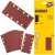 DT8551 Papier ścierny 228 x 115 mm, rzep (10 szt.) grad. P80 DeWALT
