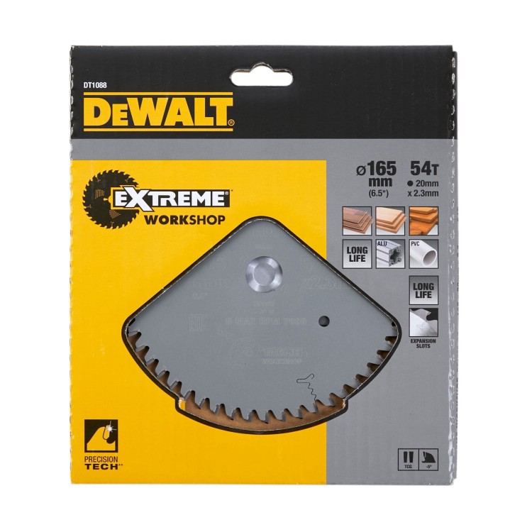 Tarcza do drewna aluminium 165mm 54z