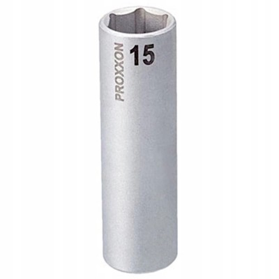 PROXXON 23544 Nasadka głęboka długa 15mm 3/8"