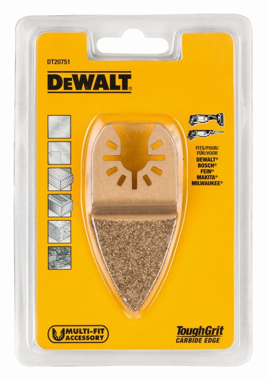 DEWALT DT20751 Trójkątna tarcza szlifierska z węglikiem