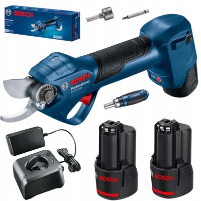 Pro Pruner 2x3,0Ah, GAL 12V-20 nożyce akum. 12V box, BOSCH