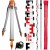 ATS-5 Statyw aluminiowy 97-165cm 5/8" do niwelatora + Łata 5m