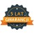 5 lat gwarancji