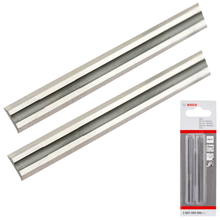 BOSCH Nóż ostrze dwustronne 82mm do strugów GHO PHO 2szt.