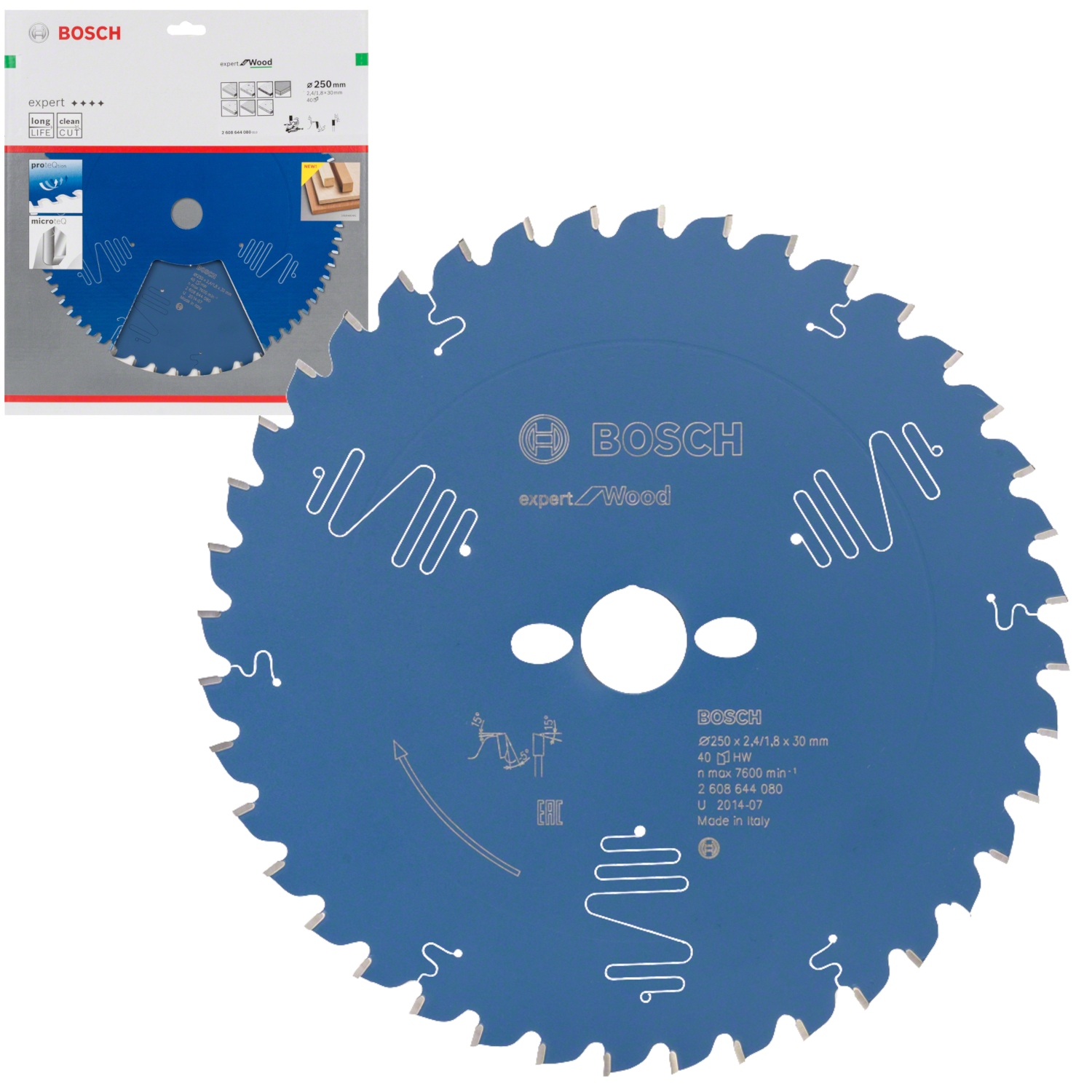 BOSCH Tarcza pilarska Expert for Wood 250 x 30mm 40z