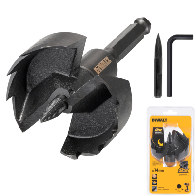 DEWALT DT4587 Wiertło samowiercące gniazdowe 74mm do drewna