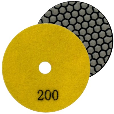 SADU 114202B Dysk polerski diamentowy , na rzep 100mm, GR.200