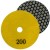 SADU 114202B Dysk polerski diamentowy , na rzep 100mm, GR.200