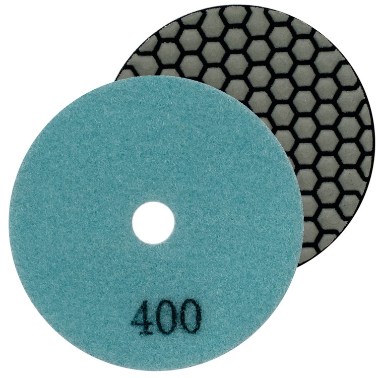 SADU 114203B Dysk polerski diamentowy , na rzep 100mm, GR.400