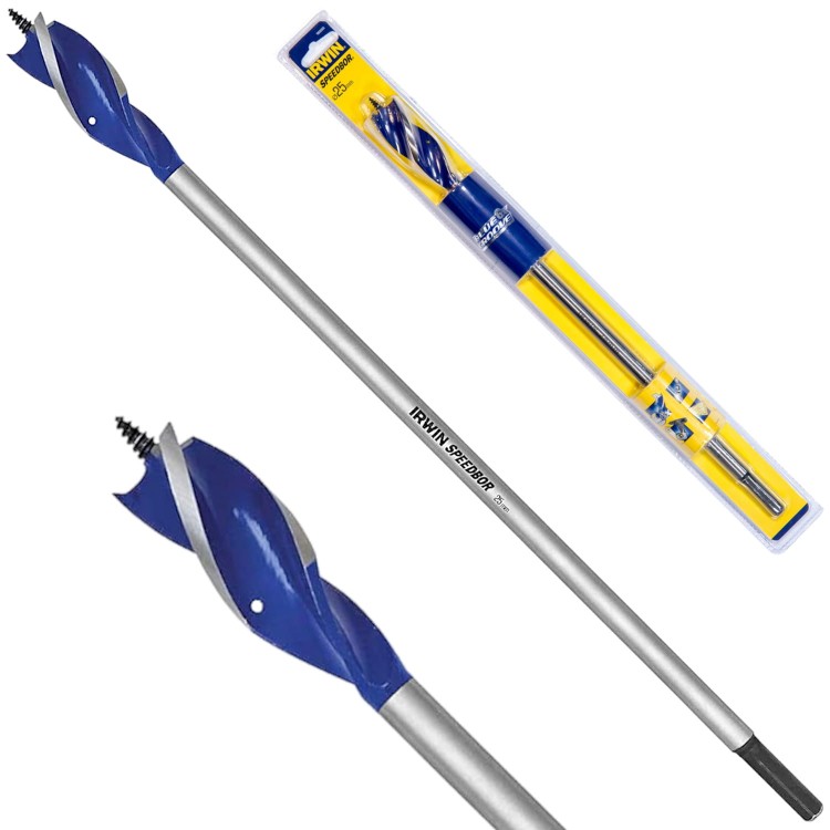 IRWIN Wiertło do drewna Blue Groove 6X 25mm x 400mm
