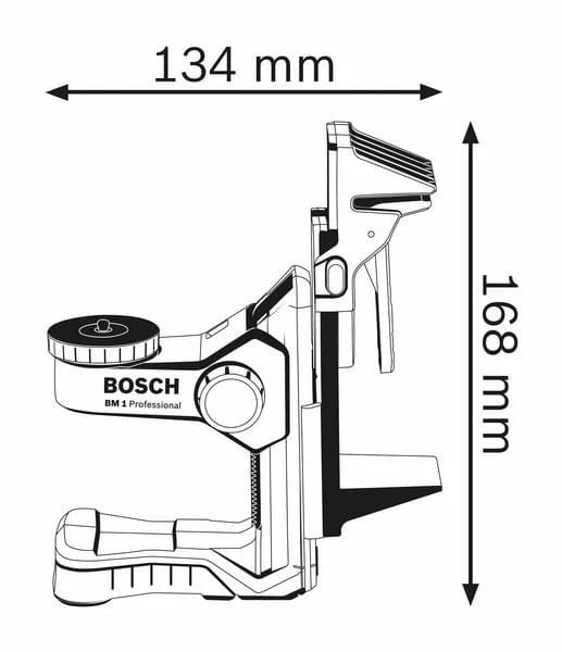 BOSCH 0601015A01 Uchwyt uniwersalny do lasera BM1 professional