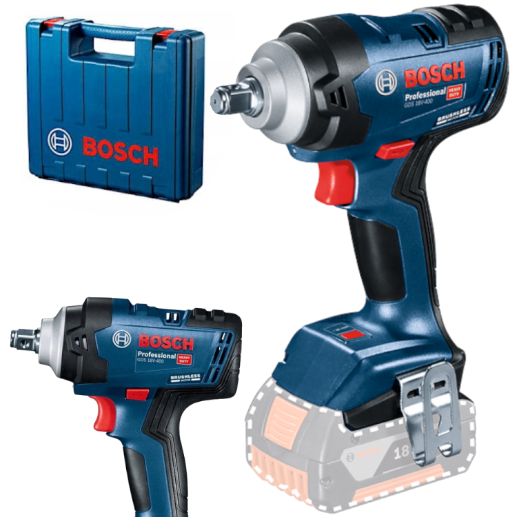 BOSCH GDS 18V-400 Klucz udarowy 18V