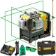 DEWALT DCE089D1G Laser samopoziomujący 3x 360° zielony + tyczka
