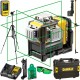DEWALT DCE089D1G Laser samopoziomujący 3x 360° zielony + statyw + tyczka + detektor