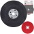 Bosch Dysk oporowy twardy M14 125mm + Tarcza P80