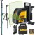 DEWALT DW088CG Laser krzyżowy zielony + statyw W335 + tyczka GT320