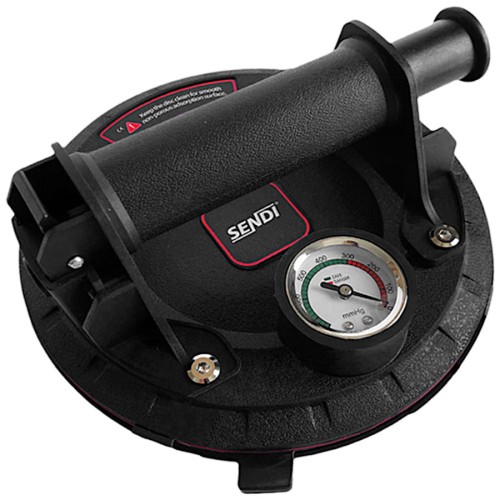 SENDI SC-20 Przyssawka próżniowa z manometrem + P617 Elektroniczna pompka-tłok do przyssawek
