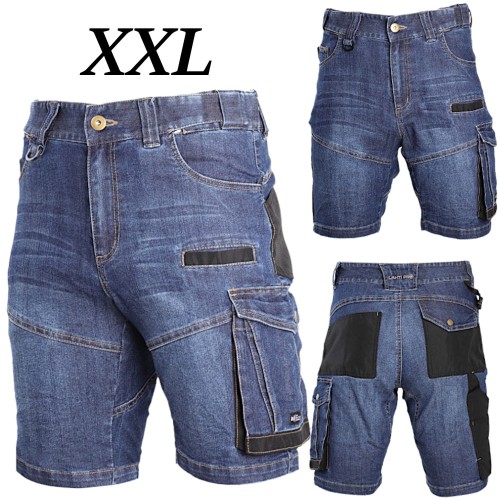 LAHTI PRO L4070705 Spodenki jeansowe krótkie roz. 2XL
