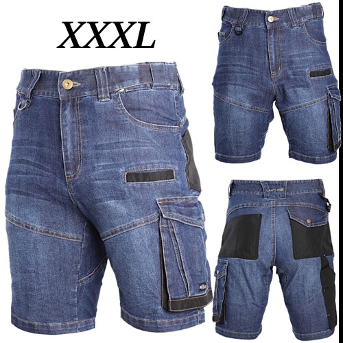 LAHTI PRO L4070706 Spodenki jeansowe krótkie roz. 3XL