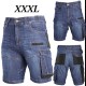 LAHTI PRO L4070706 Spodenki jeansowe krótkie roz. 3XL