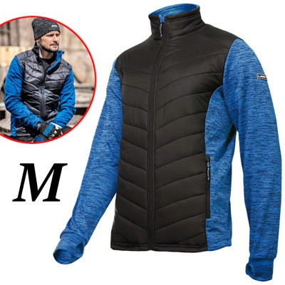 LAHTI PRO L40133 Bluza robocza pikowana ocieplana niebiesko-czarna roz. M